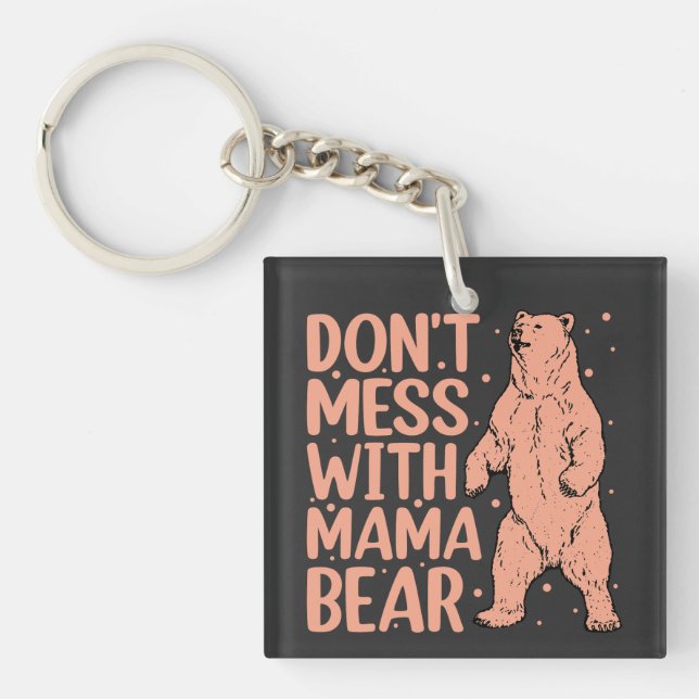  inte med Mamma Bear Funny Mamma (Framsidan)