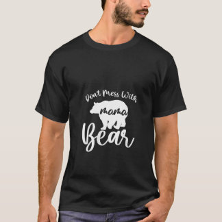  inte med Mamma Bear Mamma Mamma Mor dag V T Shirt