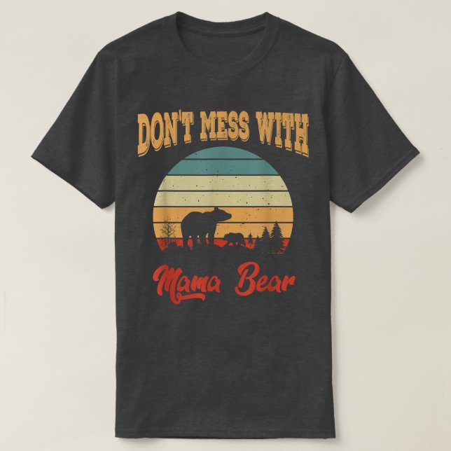  inte med Mamma Bear T Shirt (Design framsida)
