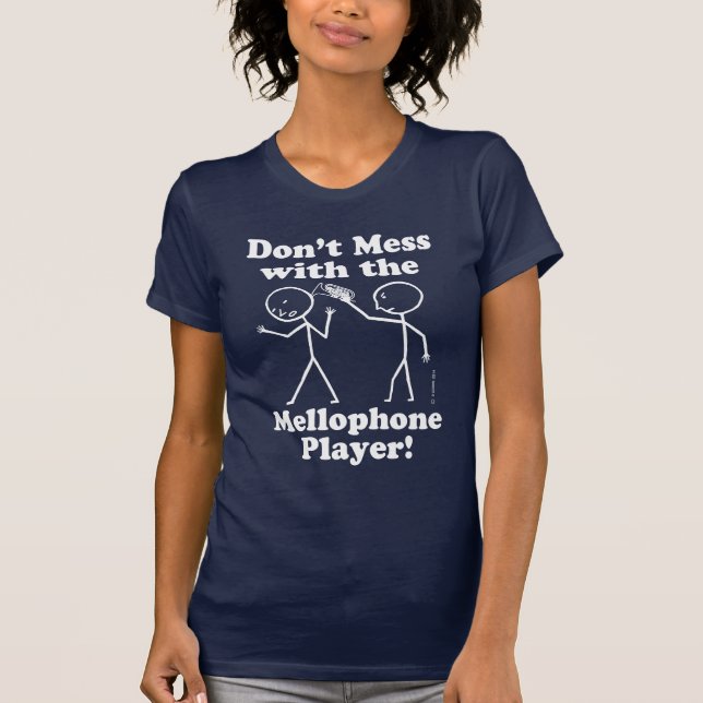  inte med Mellophone Player T-shirt (Framsida)