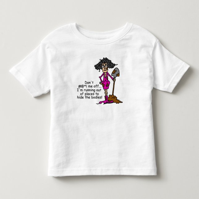  inte med mig t-shirt (Framsida)