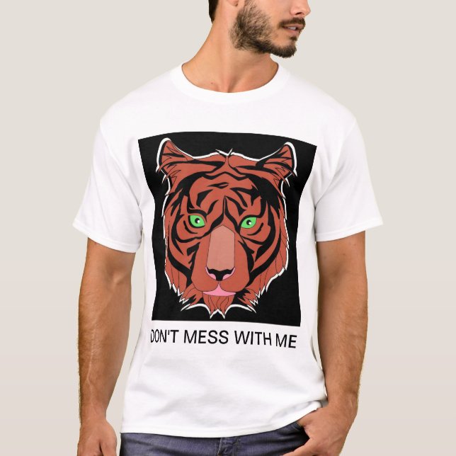  inte med mig T-Shirt (Framsida)