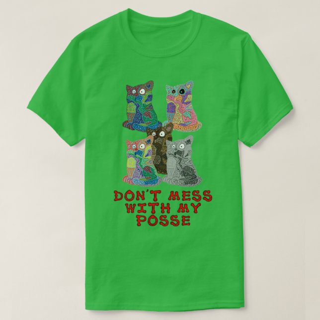 Inte  med min chans t shirt (Design framsida)