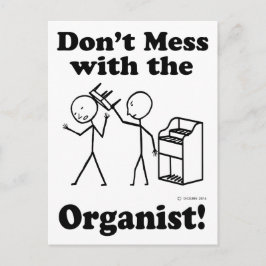  inte med organismen vykort