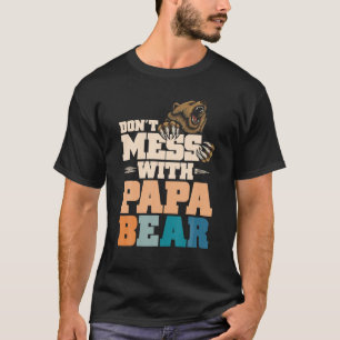 inte med Pappa Bear Family Outfit Far s D T Shirt