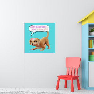 inte med prinsessan poster