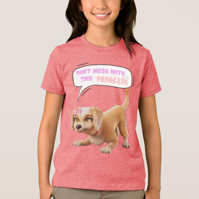  inte med prinsessan t shirt (Framsida)