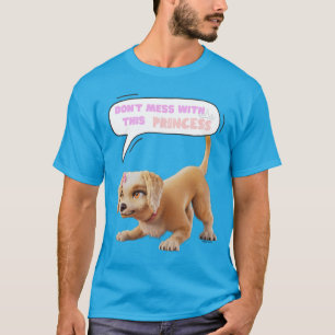 inte med prinsessan t shirt