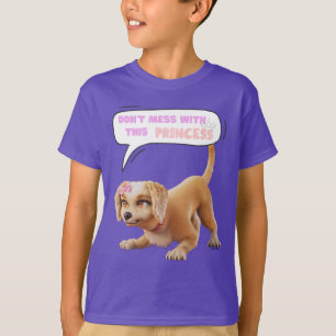 inte med prinsessan t shirt