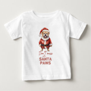 " inte med Santa Tassar" söt hund älskare tshirt T Shirt