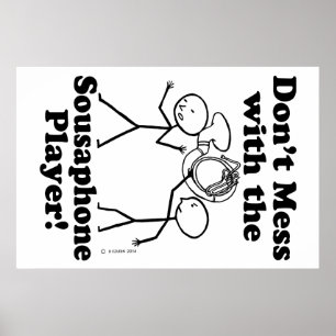  inte med Sousaphone Player Poster