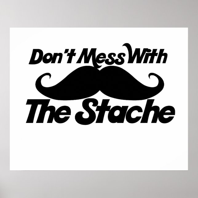  inte med Stache Poster (Framsidan)
