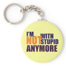 Inte med stupid nyckelkedja