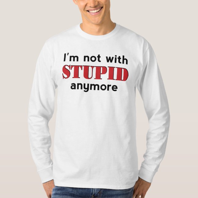 Inte med stupid tröja (Framsida)
