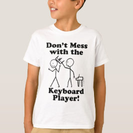  inte med Tangentbord Player T-shirt