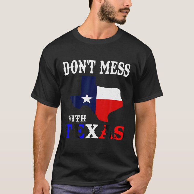  inte med Texas T Shirt (Framsida)