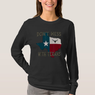  inte med textilierna på Lone Star Stat T Shirt