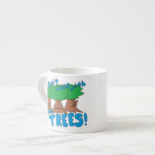  inte med TRÄD! Espressomugg (Framsida vänster)