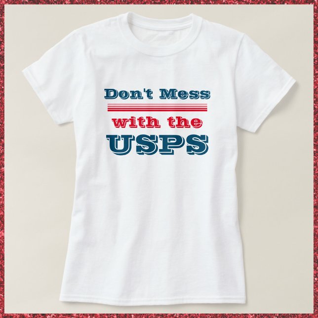  inte med USPS T-shirt (Skapare uppladdad)