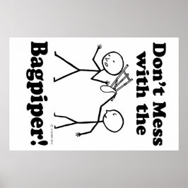 inte med väskan poster