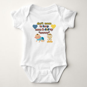 Inte Menat att Hålla Mamma & Pappa Vakna Baby Body T Shirt