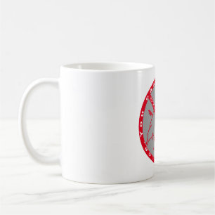 Inte mer Tre-Lagd benen på ryggen gris Kaffemugg