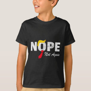Inte mer Trump Kamala Harris 2024 Val T Shirt