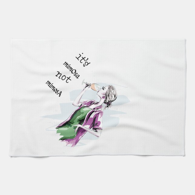 Inte Mimosa Kökshandduk (Horisontell)