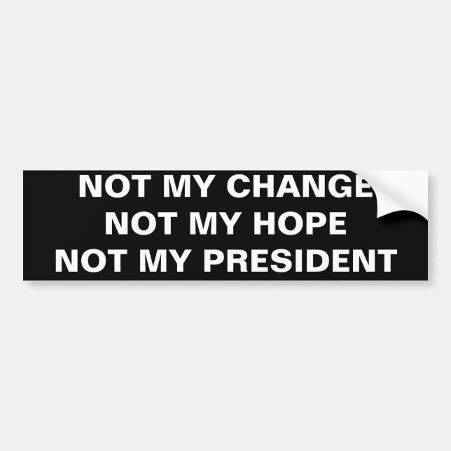 INTE MIN CHANGENOT MIN HOPENOT MIN PRESIDENT BILDEKAL (Framsidan)