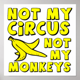 Inte min cirkus-funny Poster