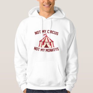 Inte min cirkus hoodie