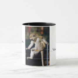 Inte min cirkus, inte min apamugg mugg