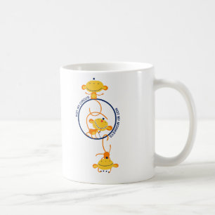 Inte min cirkus, inte min apor! kaffemugg