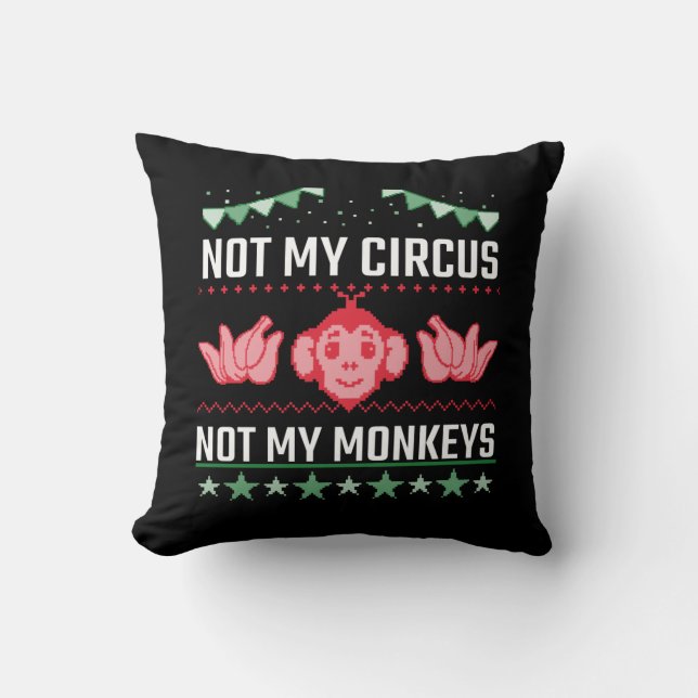 Inte min cirkus, inte mina apor kudde (Framsida)