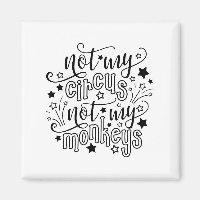 Inte min cirkus, inte mina apor, Mamma Magnet (Framsidan)