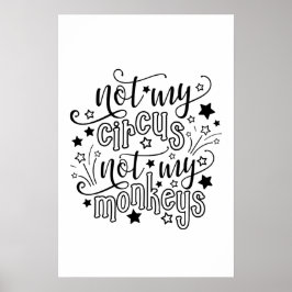 Inte min cirkus, inte mina apor, Mamma Poster