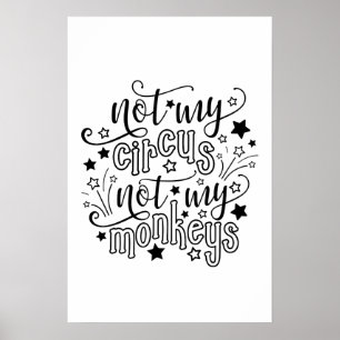 Inte min cirkus, inte mina apor, Mamma Poster