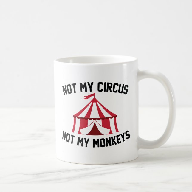 Inte Min Cirkus Kaffemugg (Höger)