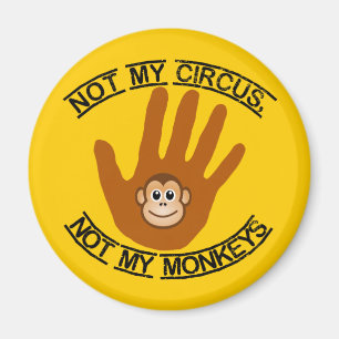 Inte min cirkus - magnet