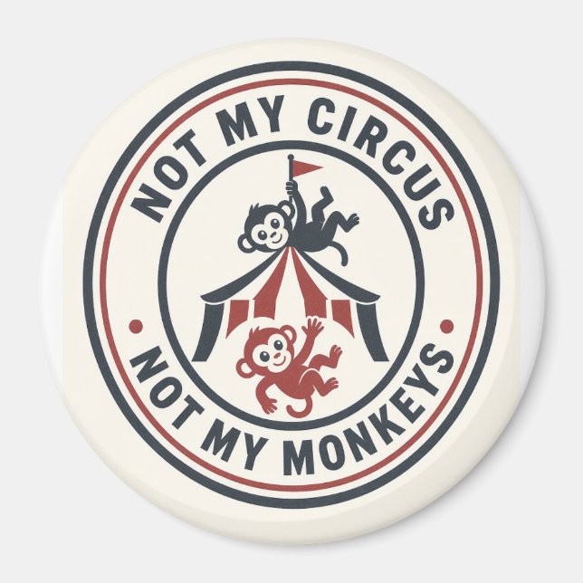 Inte Min Cirkus Magnet (Framsidan)