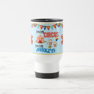 Inte min cirkuspersonligtravel mug resemugg