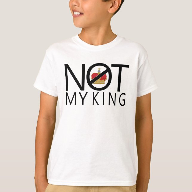 Inte min Kung T Shirt (Framsida)