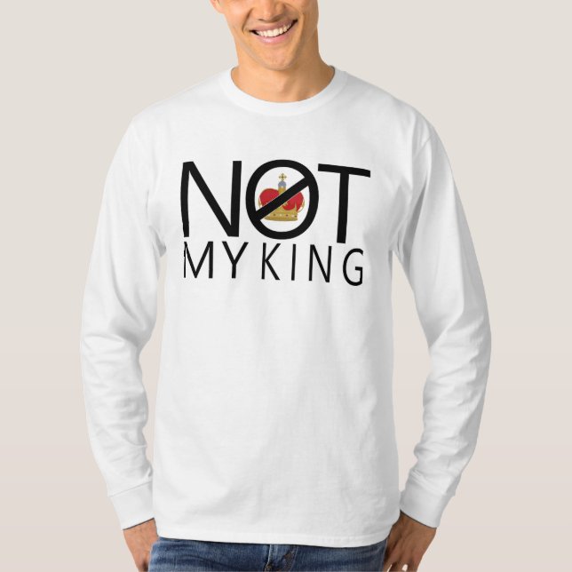 Inte min Kung T Shirt (Framsida)