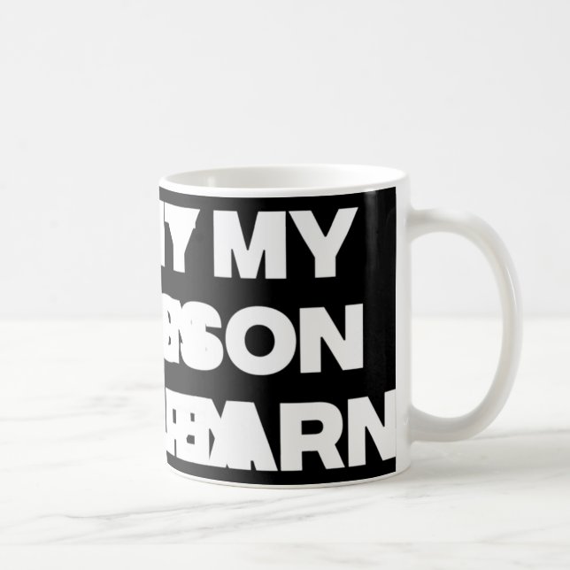 Inte min lärdom att lära kaffemugg (Höger)