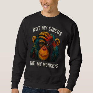 INTE MIN MONKEYS LÅNG ÄRMAD TRÖJA