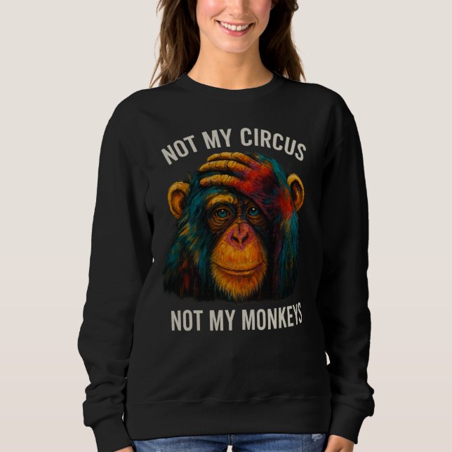 INTE MIN MONKEYS T SHIRT (Framsida)