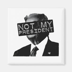 Inte min ordförande Anti Trump Inaguration Liberal Magnet