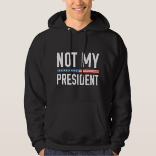 Inte min ordförande hoodie