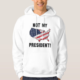 Inte min ordförande hoodie