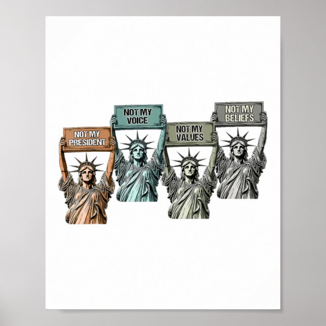 Inte min ordförande, inte min röst, inte mina värd poster (Framsidan)